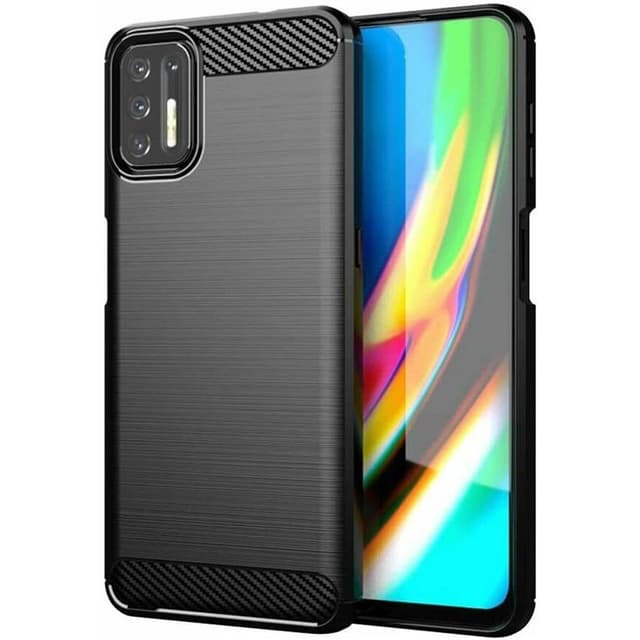 Harjattu TPU kuori Motorola Moto G9 Plus