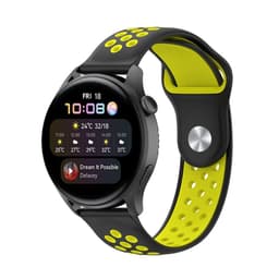 EBN Sport Armbånd Huawei Watch 3 - Sort/gul