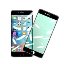 Tempererat Skärmskydd Grönt Ljus / Svart ram iPhone  7 Plus / 8 Plus