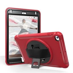 360 astetta kääntyvä kotelo iPad mini 2019 & mini 4 Red