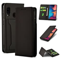 Mobilfodral med kortfack och magnetiskt fäste till Samsung Galaxy A20