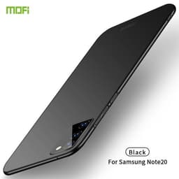 Himmeä matkapuhelimen kuori Samsung Galaxy Note20 Musta
