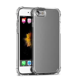 Läpinäkyvä matkapuhelimen kuori karkaistuilla reunoilla iPhone 7 / 8