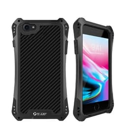 Metallisuoja iskuilta, pölyltä ja vedeltä  iPhone 8 Musta
