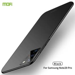Frostet mobildeksel til Samsung Galaxy Note20 Ultra Svart