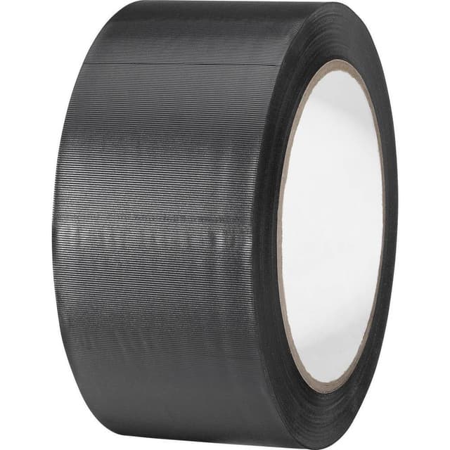 TOOLCRAFT 832450S-C 832450S-C PVC-tejp Svart (L x B) 33 m x 50 mm 1 st
