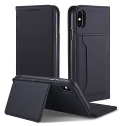 Monitoiminen magneettikotelo iPhone XS & X Musta