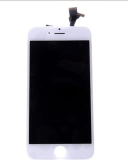 Foxconn iPhone 6S Plus LCD + Touch Display Skärm - Vit färg