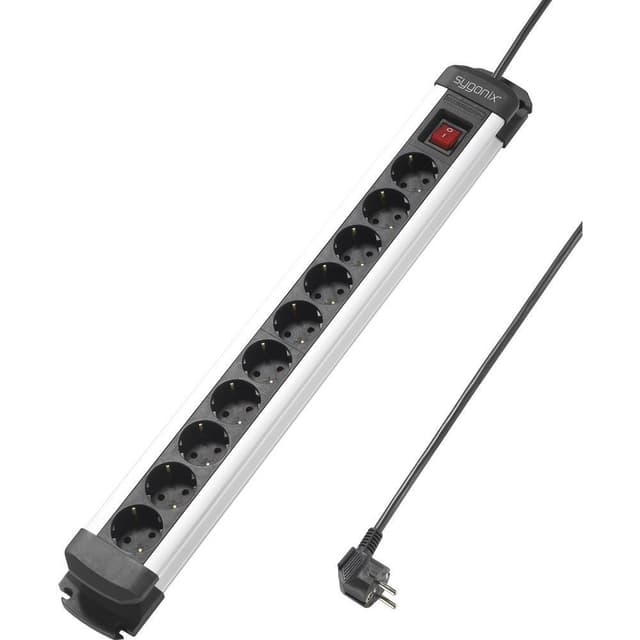 Sygonix SY-4538266 Stikdåse med afbryder 1 stk