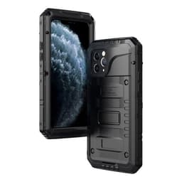 Beskyttelsedeksel Metall+Silikon iPhone 11 Pro, Svart