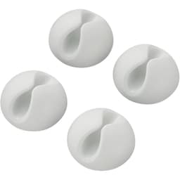 TRU COMPONENTS SWC-10WT/4P Kabelholder Selvklæbende
