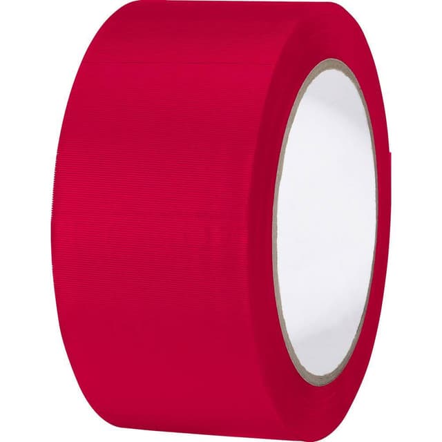 TOOLCRAFT 832450R-C 832450R-C PVC-tejp Röd (L x B) 33 m x 50 mm 1 st