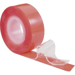 TOOLCRAFT 886516 Dubbelsidiga tejp Röd (L x B) 1.5 m x
