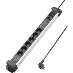Sygonix SY-4538280 Grenuttag med överspänningsskydd 6x