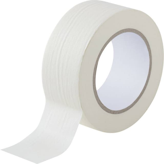 TOOLCRAFT 93038c190 93038c190 Maskeringstejp Vit (L x B) 50 m x 50 mm 1 st