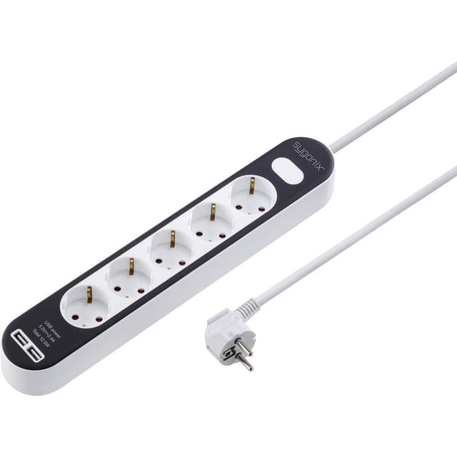 Sygonix SY-4538276 Stikdåse med afbryder 1 stk