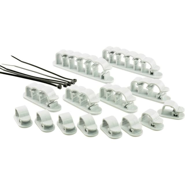 TRU COMPONENTS 1386629 WCM-SET-TT Kabelhållare