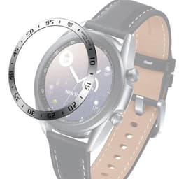 Kellon kehys Samsung Galaxy Watch 3 41mm - Hopearengas mustilla merkeillä