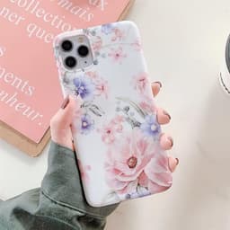 Deksel med blomst til iPhone 11 Pro Max