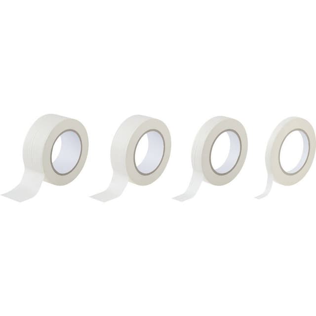 TOOLCRAFT 93038c192 93038c192 Maskeringstejp-set Vit 4 st