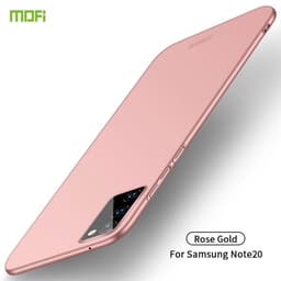 Himmeä matkapuhelimen kuori Samsung Galaxy Note20 Pinkki