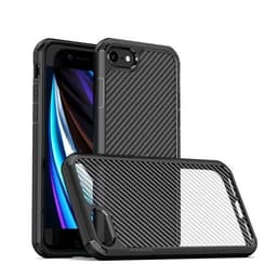 Semi-transparent slagbeskyttelse til iPhone SE 2020 / 8 / 7