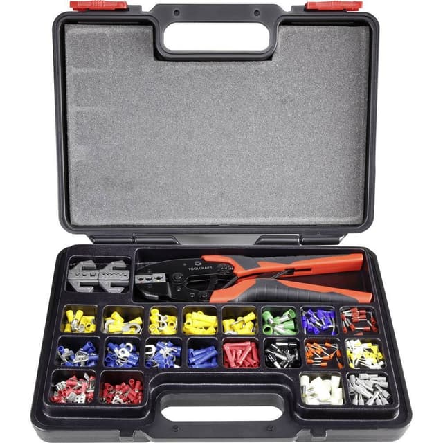 TOOLCRAFT PZ-507 1365635 Crimptænger-sæt 439 dele