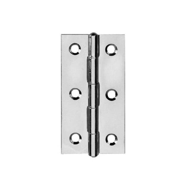 TOOLCRAFT Schmale hængsler 80 mm Stål, blå forzinket. 1