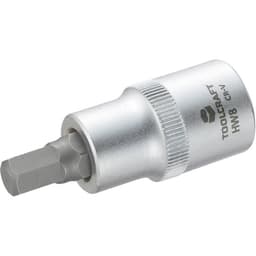 TOOLCRAFT 816158 Inner-sexkantig Hylsnyckel-bitsinsats