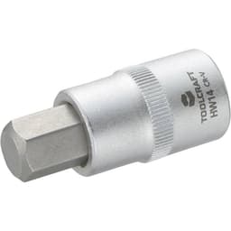 TOOLCRAFT 816161 Inner-sexkantig Hylsnyckel-bitsinsats