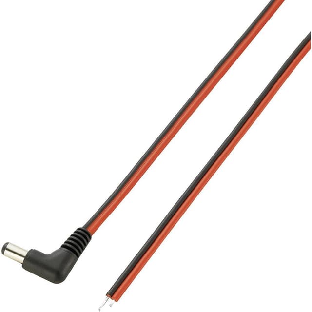 VOLTCRAFT DC-kabel DC-stiftdon - Öppen ände 5.5 mm 2.5