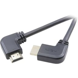 SpeaKa Professional HDMI Anslutningskabel 1.50 m SP-7870392 Audio Return Kanal, guldpläterad kontakt, Ultra HD-HDMI Sva
