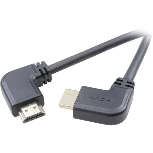 SpeaKa Professional HDMI Anslutningskabel 1.50 m SP-7870392 Audio Return Kanal, guldpläterad kontakt, Ultra HD-HDMI Sva