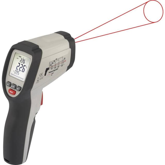 VOLTCRAFT IR 800-20C IR-termometer Optik 20:1 -40 -