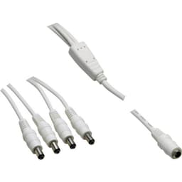 VOLTCRAFT DC-kabel DC-hylsdon - DC-stiftdon 5.5 mm 2.5