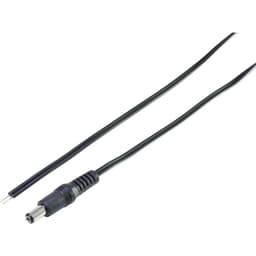 TRU COMPONENTS DC-kabel DC-stiftdon - Öppen ände 5.50