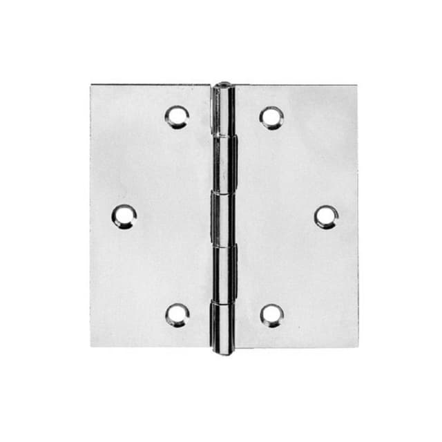 TOOLCRAFT Vinkelgångjärn 60 mm Förzinkat stål, blå. 1