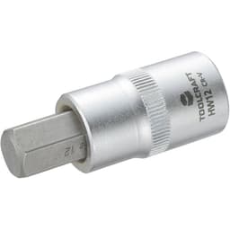 TOOLCRAFT 816160 Inner-sexkantig Hylsnyckel-bitsinsats
