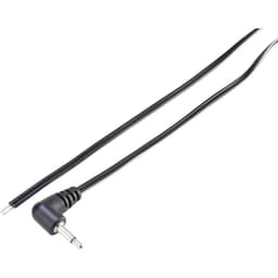 Hörlursuttag 3.5mm Teleplugg 3.5 mm - Öppen ände Mono