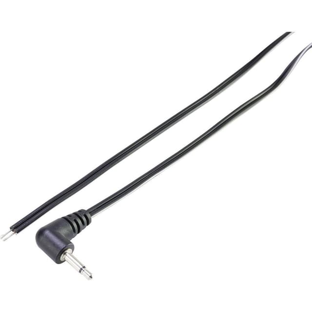 Hörlursuttag 3.5mm Teleplugg 3.5 mm - Öppen ände Mono