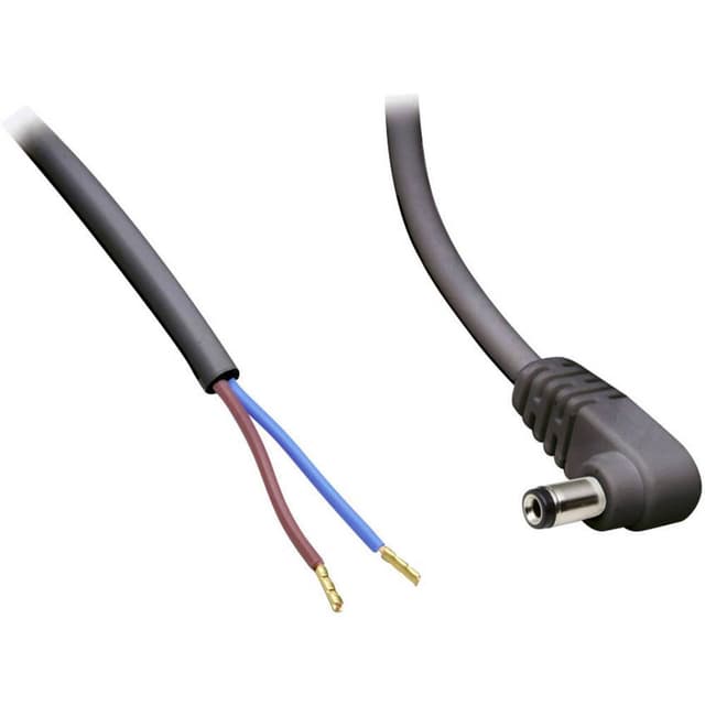 TRU COMPONENTS DC-kabel DC-stiftdon - Öppen ände 5.50