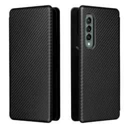 Carbon Flipcase deksel Samsung Galaxy Z Fold 3  - Svart