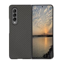 Hiilikuituinen kuori Samsung Galaxy Z Fold 3  - musta