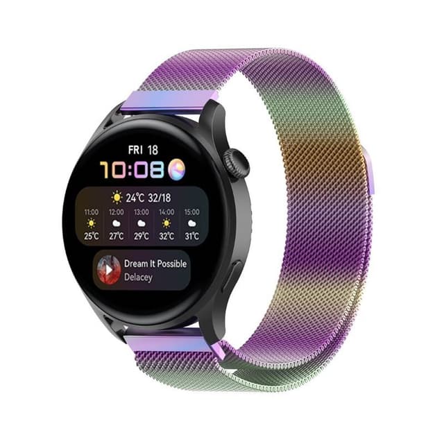 Milanese Rannekoru Huawei Watch 3 Pro - Rainbow