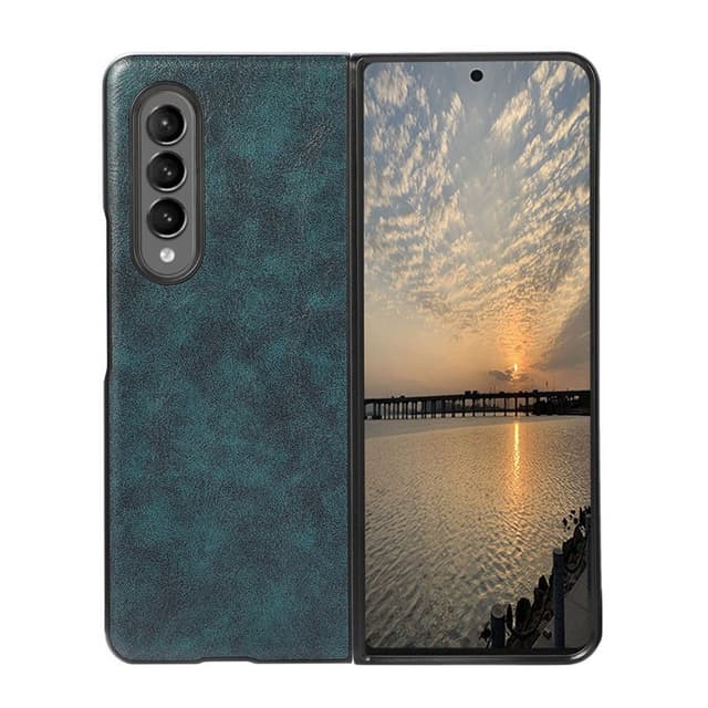 Business kuori Samsung Galaxy Z Fold 3  - sininen