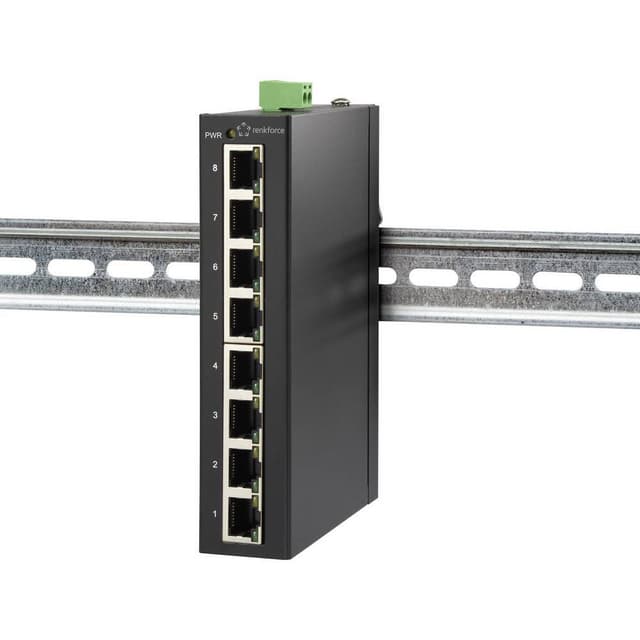 Renkforce RF-3394868 FEH-800 Industrial Ethernet