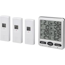Renkforce Trådlös termo-/hygrometer Silver