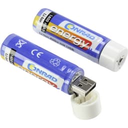 Conrad energy 18650 USB Special-batteri 18650 Litium