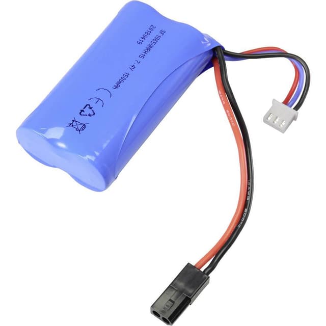 Reely RC Batteripack (Li-ion) 7.4 V 1500 mAh Antal celler: 2 1 C Racingtyp Mini