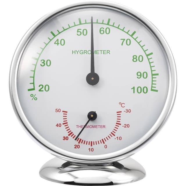 Renkforce 6510 Alu Termo-/Hygrometer Aluminium